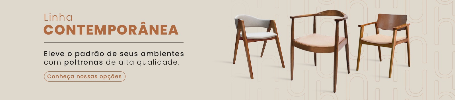 Poltronas Linha Contemporânea